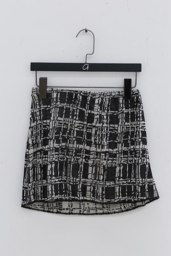 Vitelli jacquard mini skirt SS23_D47_F13MK_J5